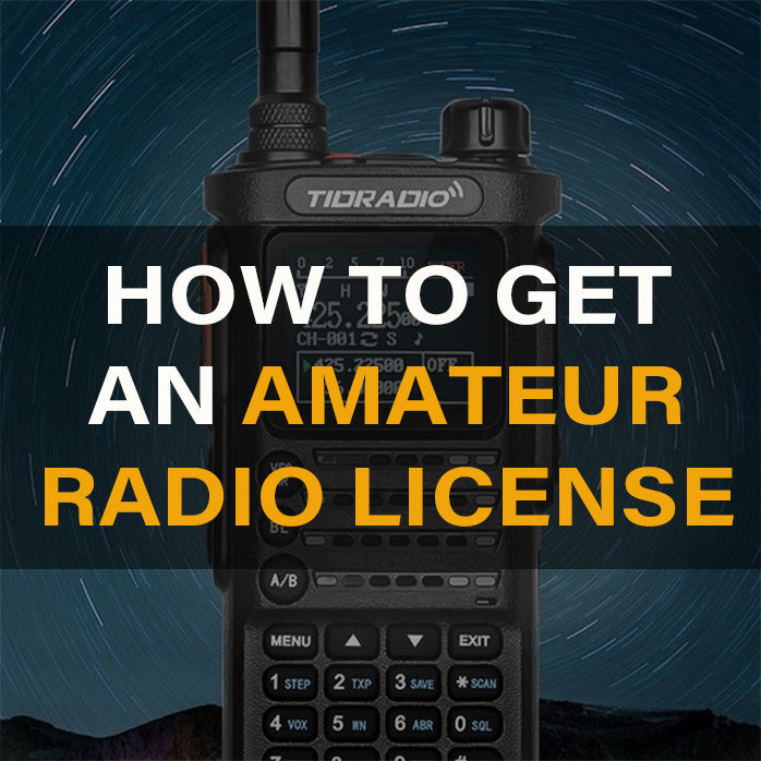 How to get an amateur radio license? Tidradio Official