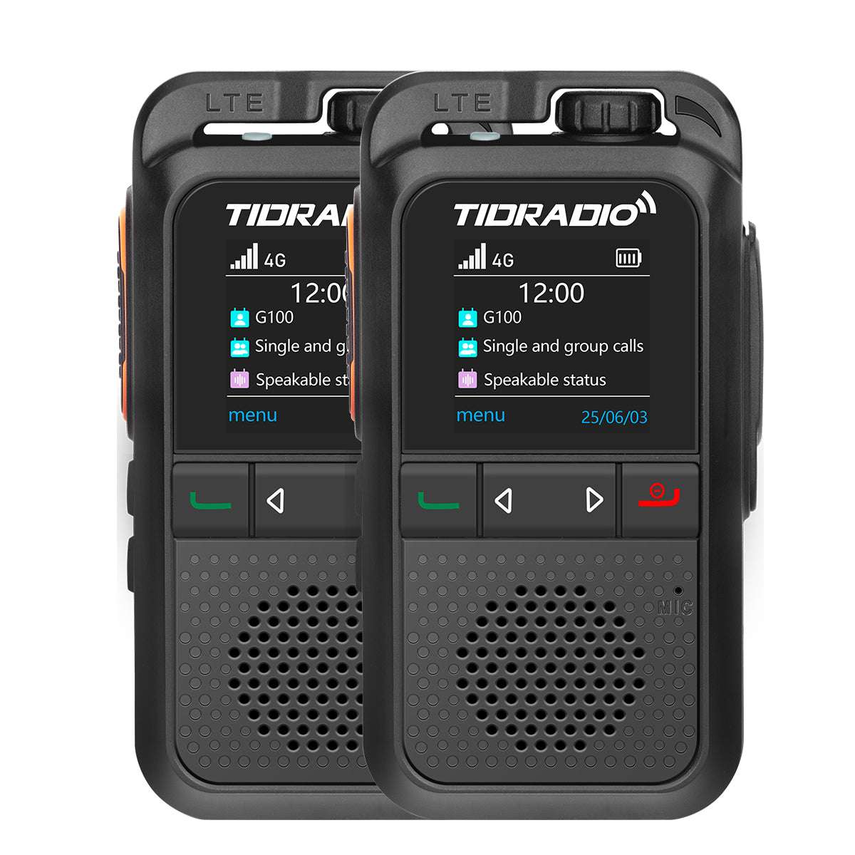 Global PTT Walkie Talkie 2 Pack