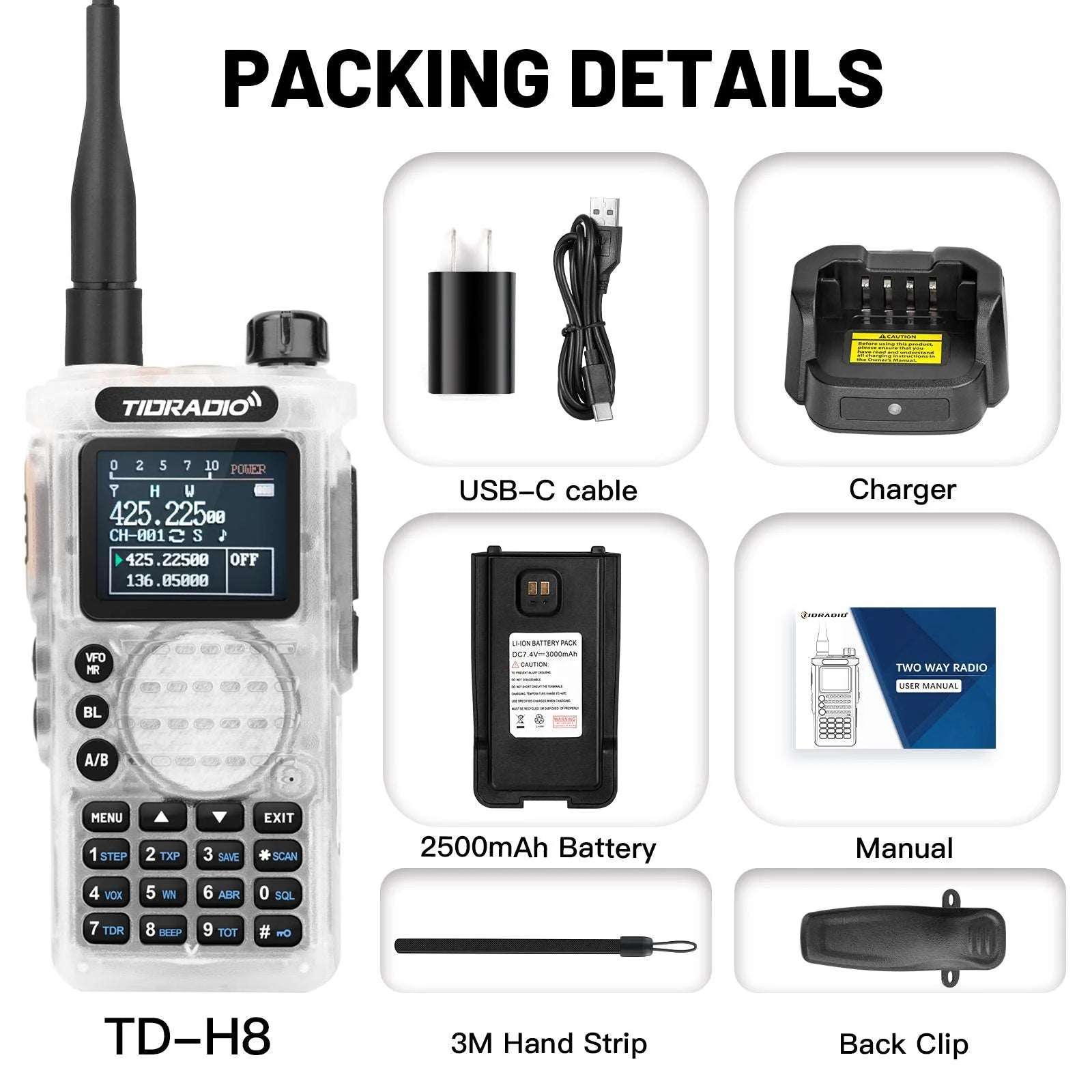 TD-H8 Radio Mystery Box (3rd or 2nd Gen Randomly Shipped)