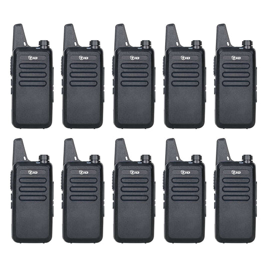 TD-M8s 2 Way Radios Walkie Talkies VOX Handsfree 10 Pack 20 Pack