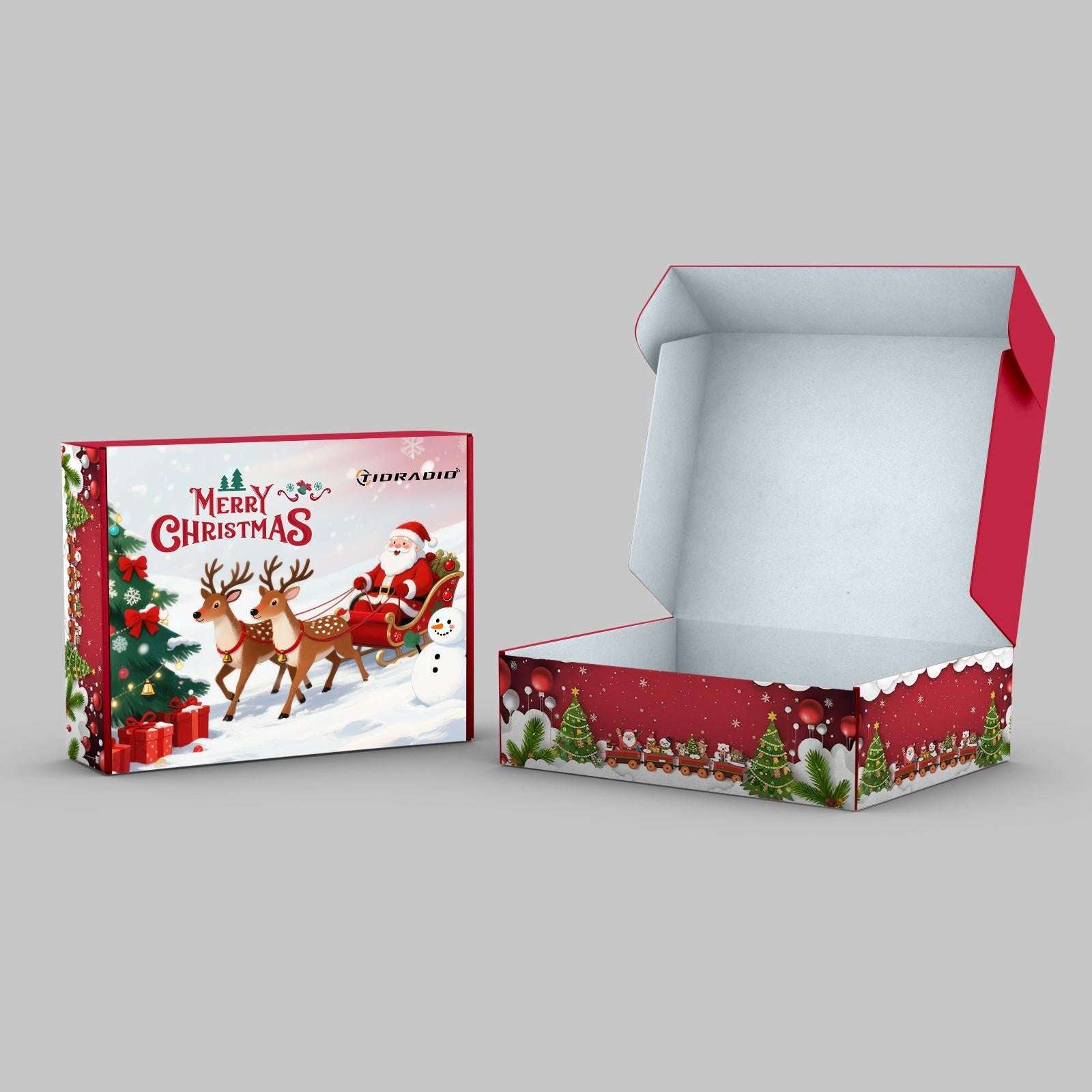 TIDRADIO Christmas Walkie-Talkie Gift Box (TD-H9, TD-H3 Plus, TD-H8 3rd-Gen, TD- M15, TD-M13, TD-G18, TD-G100)