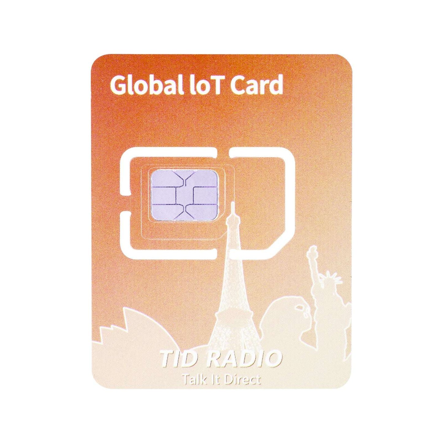 TIDRADIO Walkie Talkie Dedicated IOT Card with 1 Year Subscription Fee, Compatible with All Brands