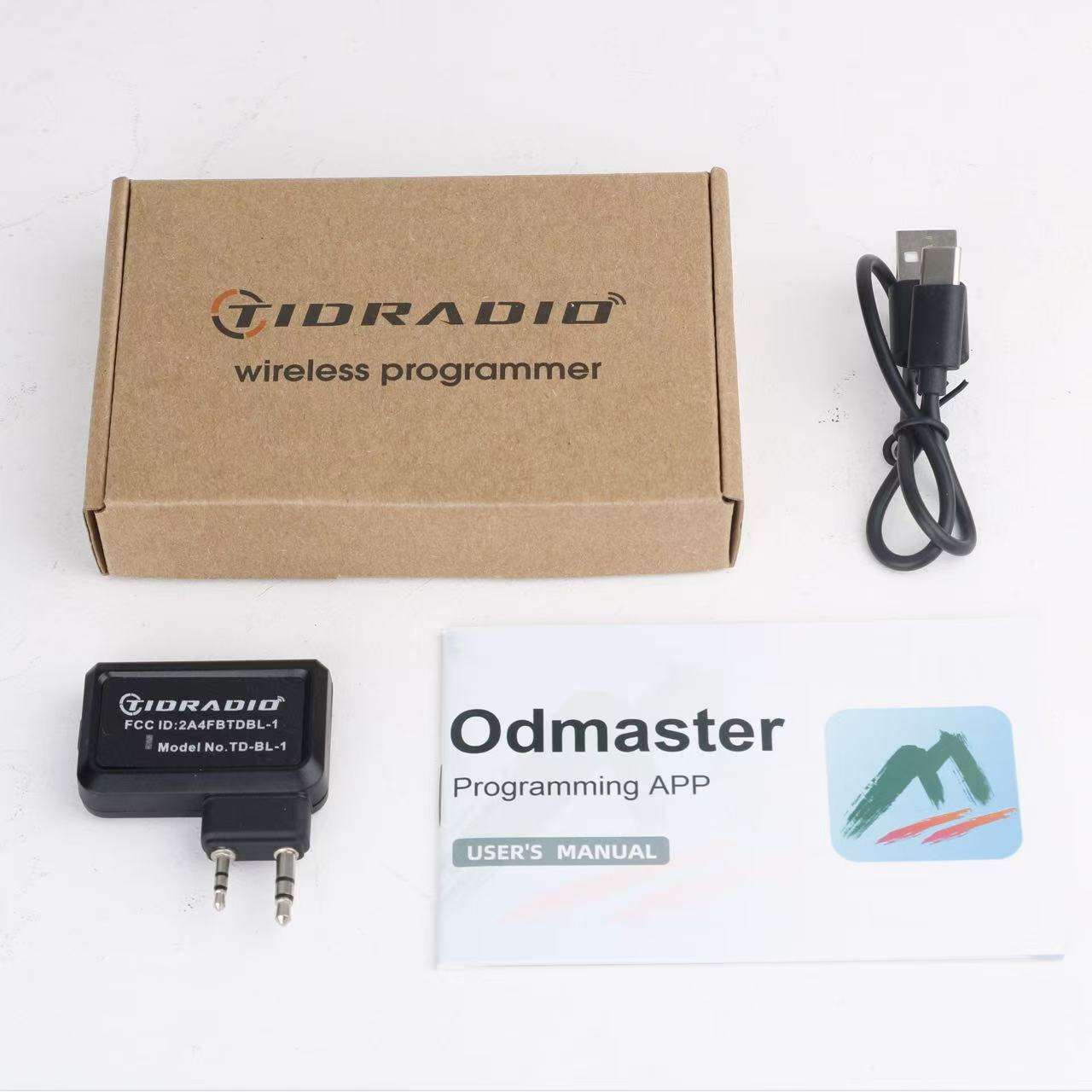 TIDRADIO Ham Radio Wireless Programmer Adapter APP and PC Program for Baofeng UV-5R and Multiple Models No Driver Issues Instead of Program Cable