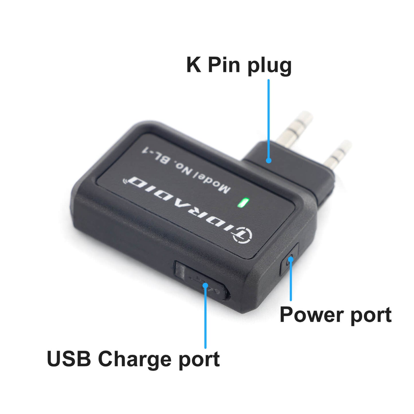 TIDRADIO Ham Radio Wireless Programmer Adapter APP and PC Program for Baofeng UV-5R and Multiple Models No Driver Issues Instead of Program Cable