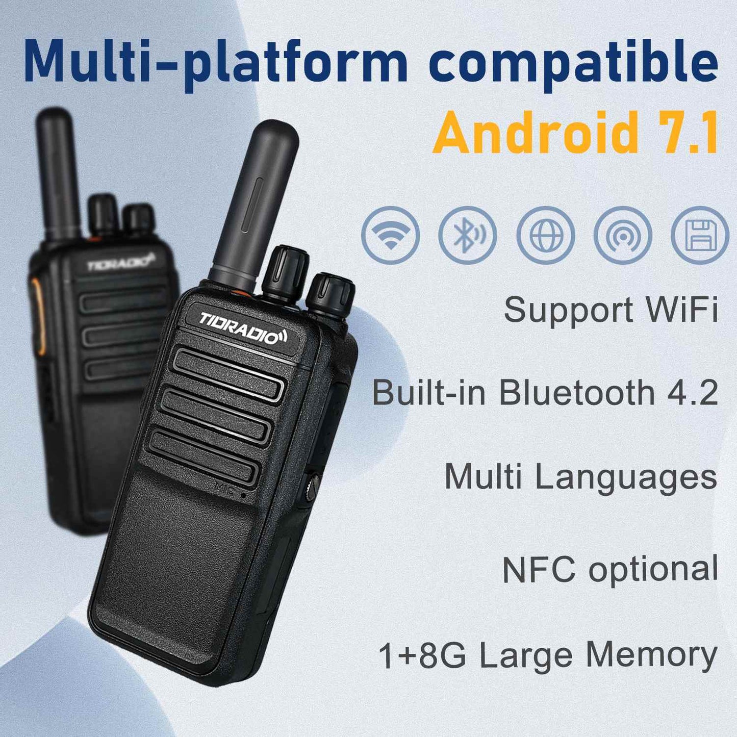 TIDRADIO TD-G715A PoC Radio for Android