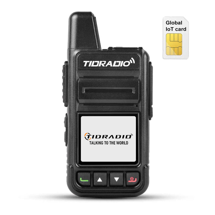 TIDRADIO TD M15 Global POC Radio with 1‑Year SIM Card – 4G LTE Walkie Talkie, 5000‑Mile Long‑Range IP67 Waterproof PTT Radio with free platform odmaster