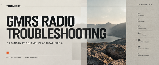 GMRS Radio Troubleshooting: 7 Common Problems and How to Fix Them