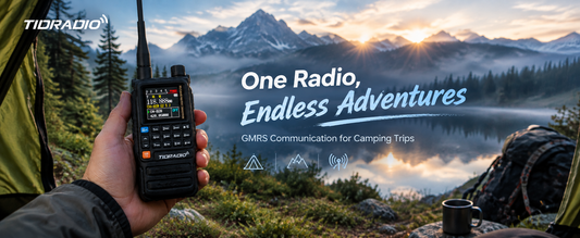 One Radio, Endless Adventures: GMRS Communication for Camping Trips