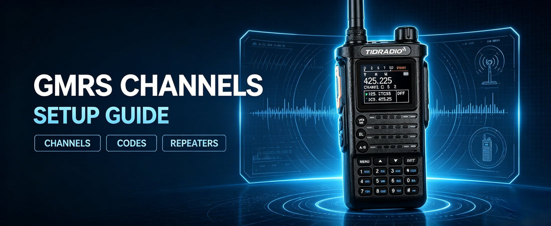 GMRS Channels Guide: Privacy Codes, CTCSS & Repeaters