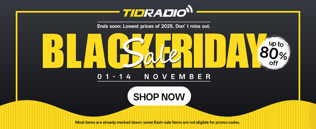Unbeatable Tidradio Black Friday 2025: Up to 80% Off