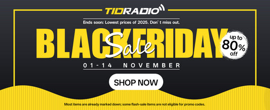 Unbeatable Tidradio Black Friday 2025: Up to 80% Off