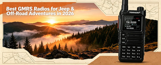 Best GMRS Radios for Jeep & Off-Road Adventures in 2026