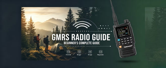 GMRS Radio Guide for Beginners: Everything You Need to Know