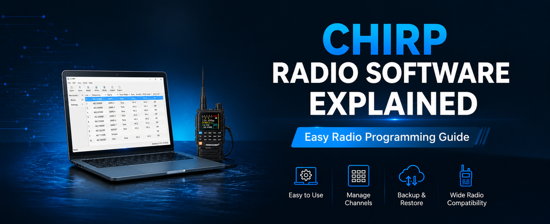 CHIRP Radio Software Explained