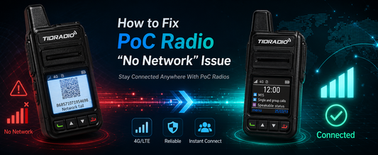 How to Fix PoC Radio “No Network” Issue