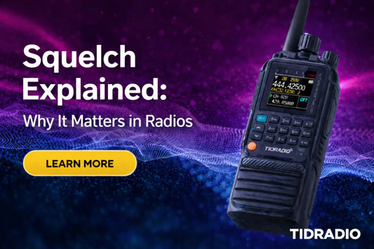 Squelch Explained: Why It Matters in Radios