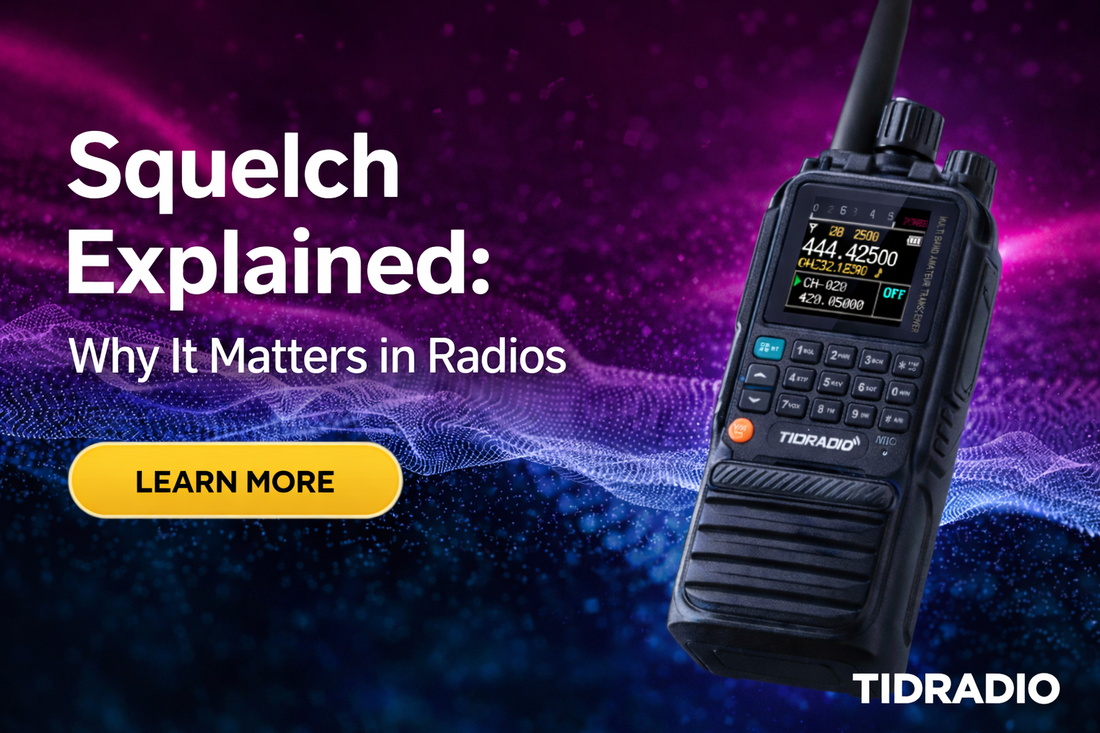 Squelch Explained: Why It Matters in Radios