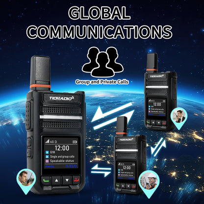 TD-G18 Global 4G PoC Radio with SIM Card