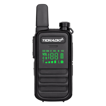 TD-M11 Walkie Talkies FRS PMR446 IP67 Impermeables de 2W, Paquete de 2 con Banda Ancha de 400–480MHz