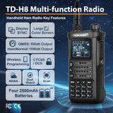 Load image into Gallery viewer, TIDRADIO H8 Ham / GMRS Radio with 4 Battries (2 Packs)