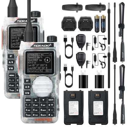 TD-H9 10W APRS GPS Bluetooth Handheld Radio 2 Pack 4 Pack