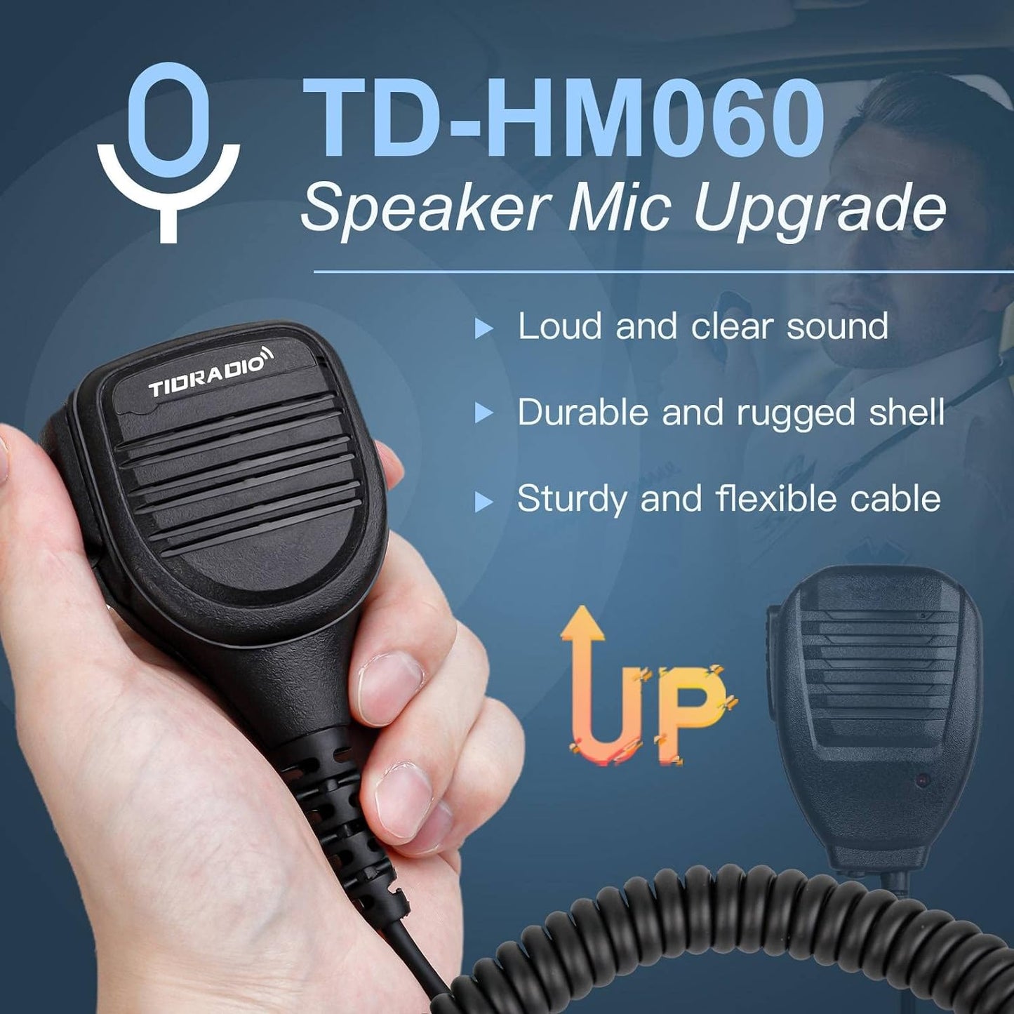 （Only for US）TIDRADIO H8 Ham / GMRS Radio with 2 Batteries