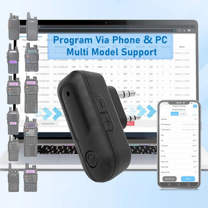 Bluetooth Noise-Cancelling Magnetic  Mic for TD-H3 Plus & TD-H9