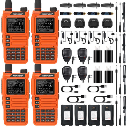 TD-H9 10W APRS GPS Bluetooth Handheld Radio 2 Pack 4 Pack