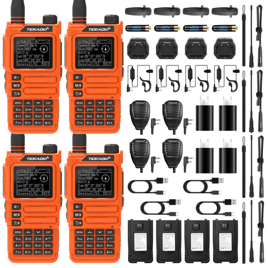 TD-H9 10W APRS GPS Bluetooth Handheld Radio 2 Pack 4 Pack