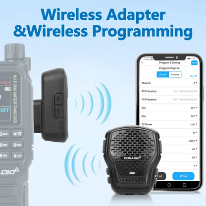 Bluetooth Noise-Cancelling Magnetic  Mic for TD-H3 Plus & TD-H9