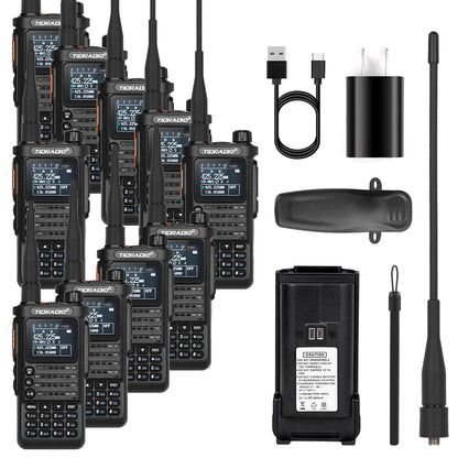 3rd Gen TD-H8 10W Ham GMRS Radio Handheld 8-Band