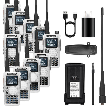 3rd Gen TD-H8 10W Ham GMRS Radio Handheld 8-Band