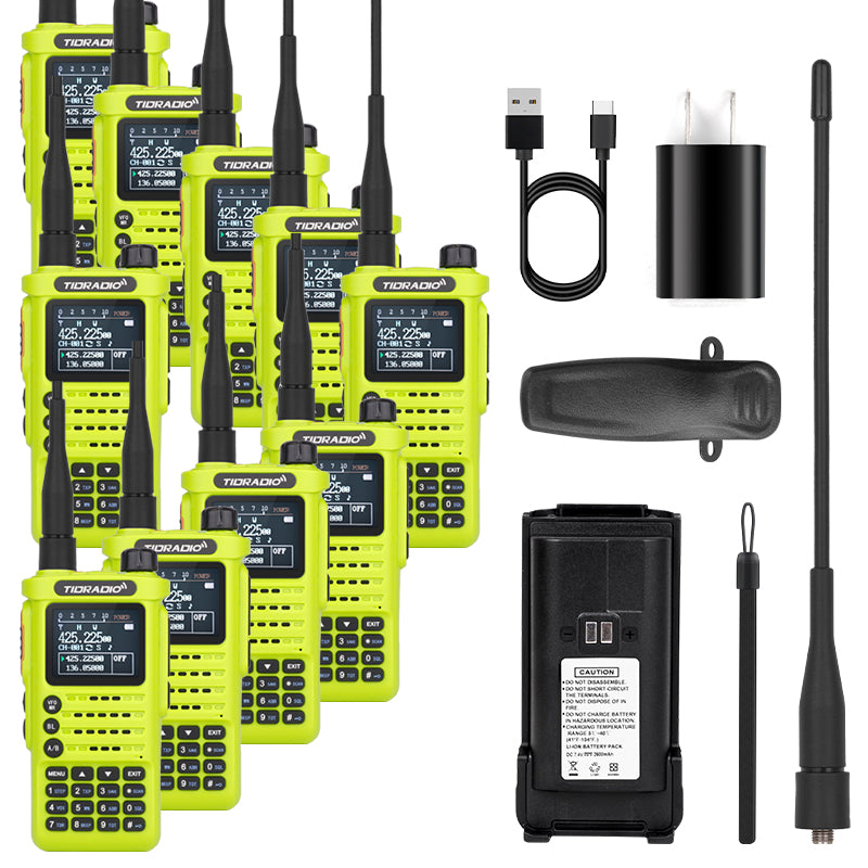 3rd Gen TD-H8 10W Ham GMRS Radio Handheld 8-Band