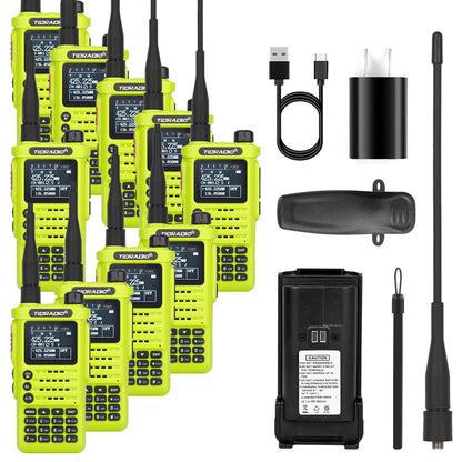 3rd Gen TD-H8 10W Ham GMRS Radio Handheld 8-Band