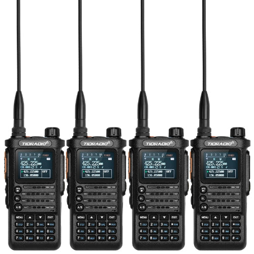 (2nd Gen) TIDRADIO TD-H8 10 Watt Ham Radio, Wireless Programming, Handheld Long Range Two Way Radio, 2500mAh USB-C Battery,1.77" Color Screen, FM, NOAA, Survival Gear Walkie Talkies