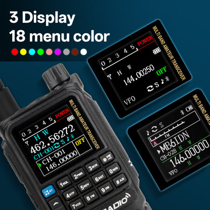 TD-H3 Plus 5W Bluetooth Ham GMRS Radio Handheld
