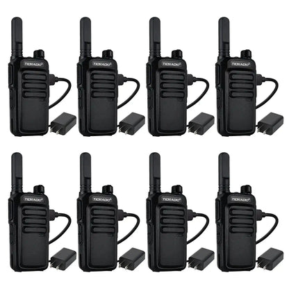 TD-M7 License-Free Two Way Radio with Bluetooth and AI Noise Cancelling