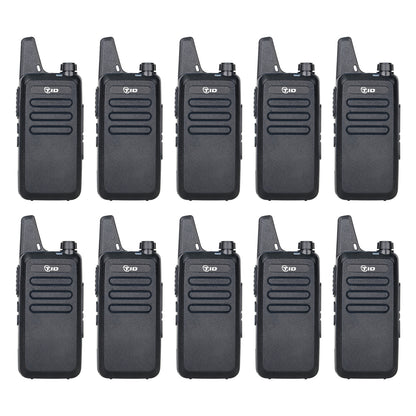TD-M8s 2 Way Radios Walkie Talkies VOX Handsfree 10 Pack 20 Pack