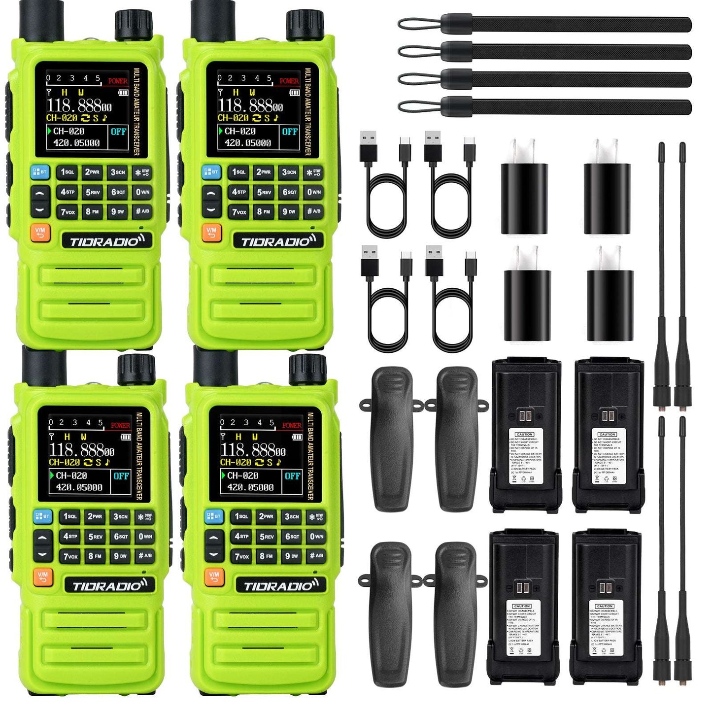 New Upgraded TIDRADIO H3 Plus Ham GMRS Unlocked Global Repeater Bluetooth Answerphone Air Band Long Range BluetoothProgramming AM airband  Wireless  Portable Radio with Upgradable firmware