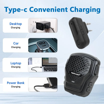 Bluetooth Noise-Cancelling Magnetic  Mic for TD-H3 Plus & TD-H9