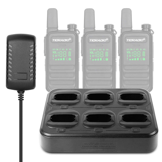 Six Way Charger with US Adapter for TD-M11