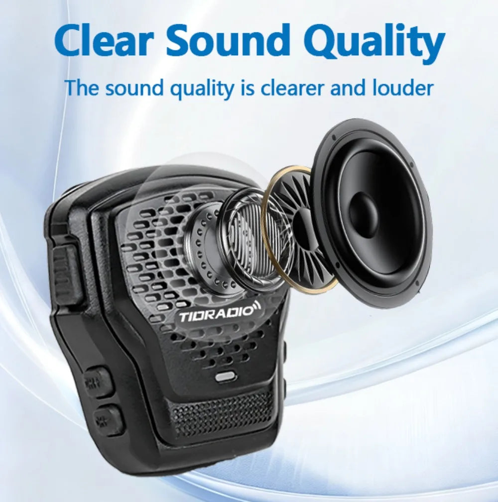 Bluetooth Noise-Cancelling Magnetic  Mic for TD-H3 Plus & TD-H9