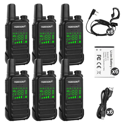 TD-M11 Plus IP67 Waterproof 2W AI Bluetooth Walkie Talkies 400–480MHz FRS/PMR446