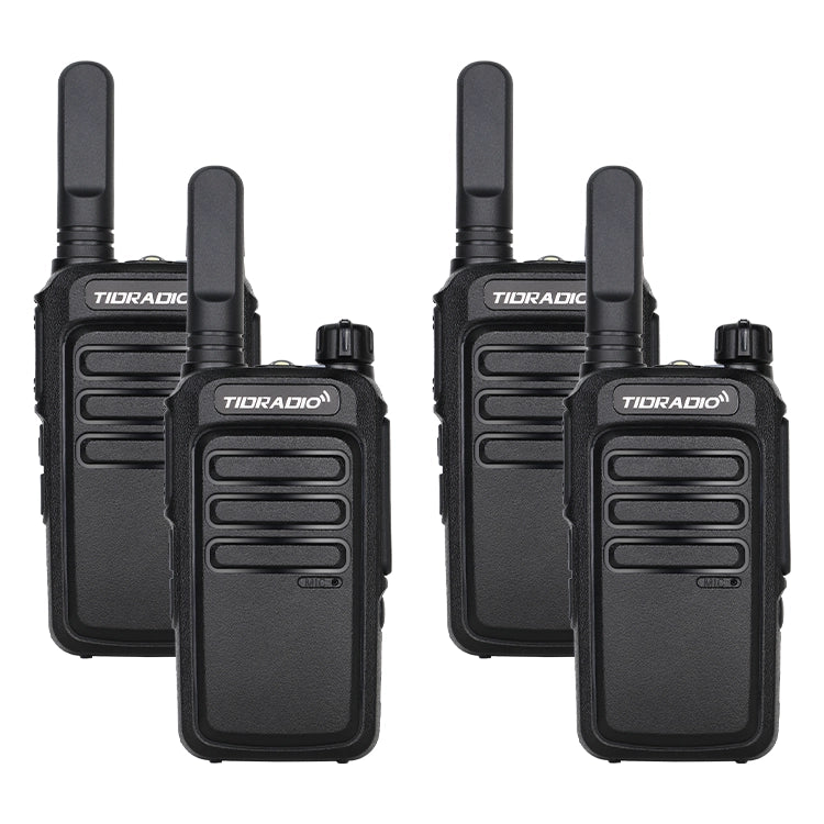 TD M7 AI Noise Canceling Bluetooth Walkie Talkie FRS PMR446 Long Range Two Way Radio with VOX Rugged Drop Resistant Design Loud Audio for Construction Warehouse School Security