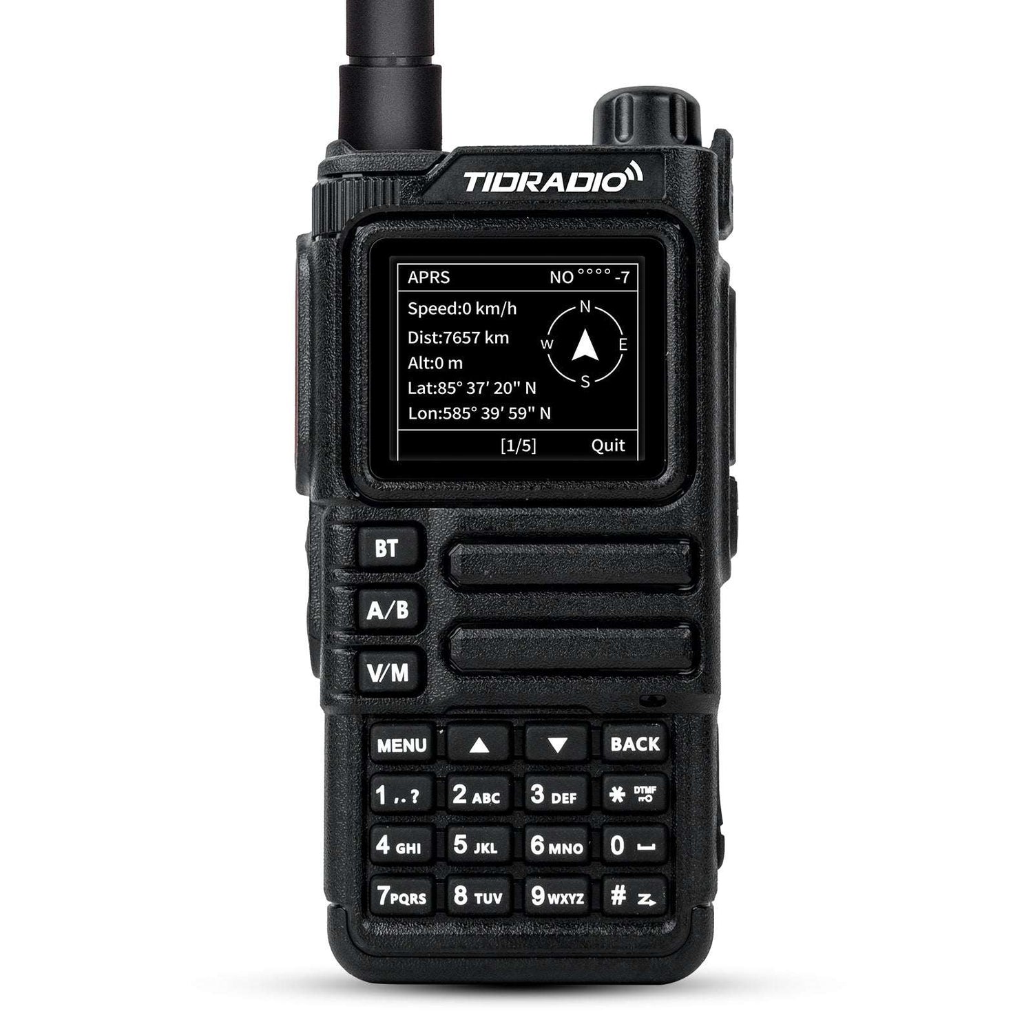 TD-H9 10W APRS & GPS Bluetooth Handheld Radio（Ham / GMRS)