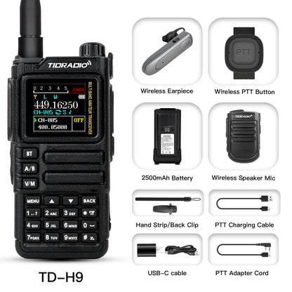 TD-H9 10W Bluetooth APRS GPS Radio Handheld （Shipped after October）