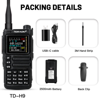 TD-H9 10W Bluetooth APRS GPS Radio Handheld （Shipped after October）