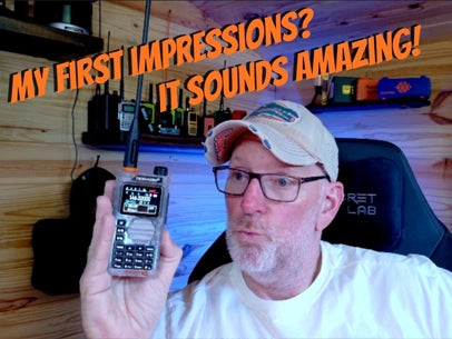 TIDRADIO TD H9 10 Watt GPS APRS Ham GRMS Radio Bluetooth Connectivity Wireless Programming Frequency Spectrum Analysis SMS NOAA Weather Receiver Handheld UHF VHF AM FM Two Way Radio