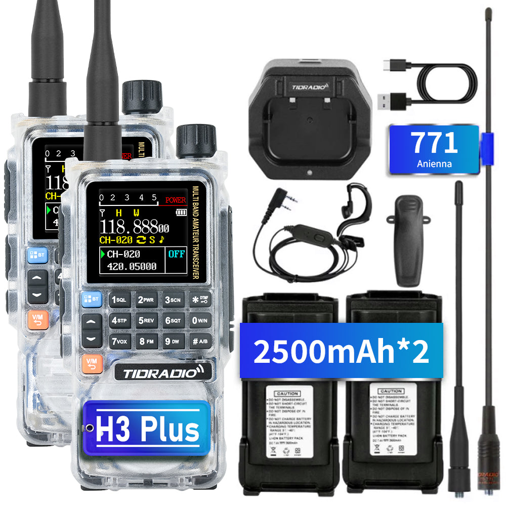 TD-H3 Plus 5W Bluetooth Ham GMRS Radio Handheld