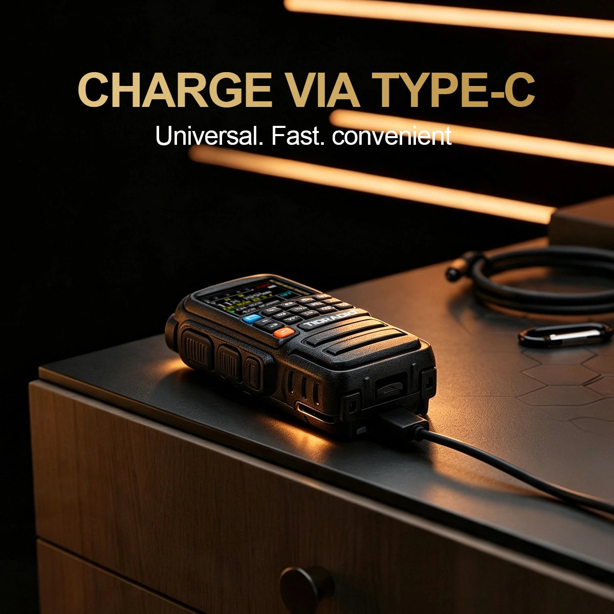 TIDRADIO TD-H3 SE Mini Ham Radio GMRS Long Range Handheld Two Way Radio NOAA Weather Rechargeable Walkie Talkies Dual PTT APP Programming USB-C Charging